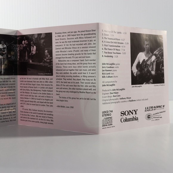 The Inner Mounting Flame Mahavishnu Orchestra 24 kt Gold Original Master CD MFSL - Picture 10 of 16